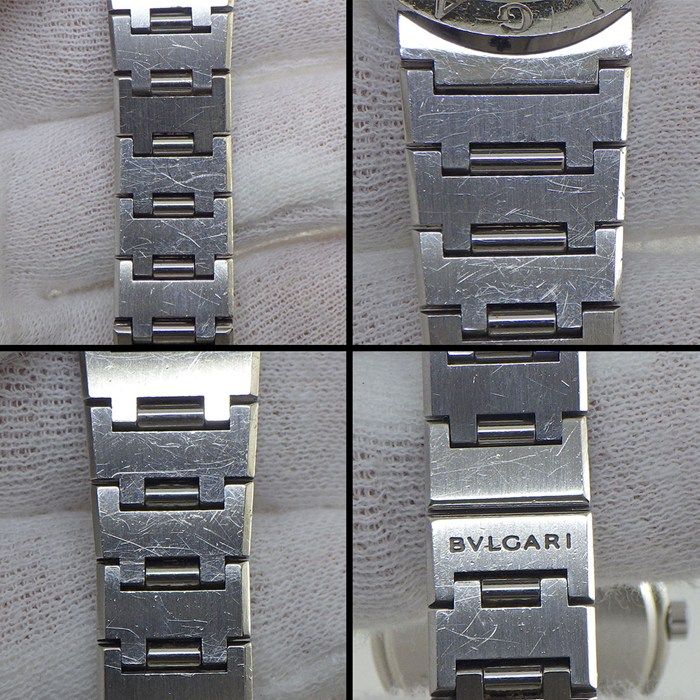 Bvlgari Watch Date Black Dial SS Quartz Analog — view 9