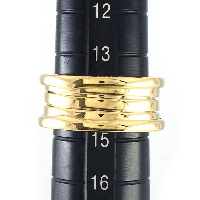 Bvlgari Ring B-zero One Band Logo 18k Yellow Gold — view 6