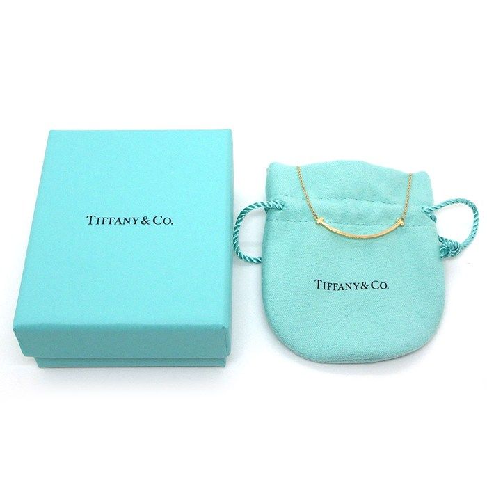 Tiffany & Co Necklace T Smile Small 18k Pink Gold — view 8