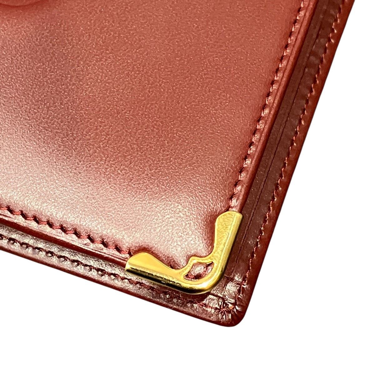 Cartier Must Line Bifold Wallet Leather — view 9