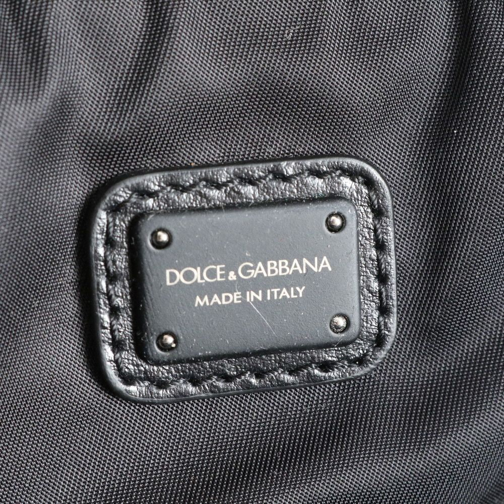 Dolce & Gabbana D&G Leather Nylon Sac Bag Black — view 8