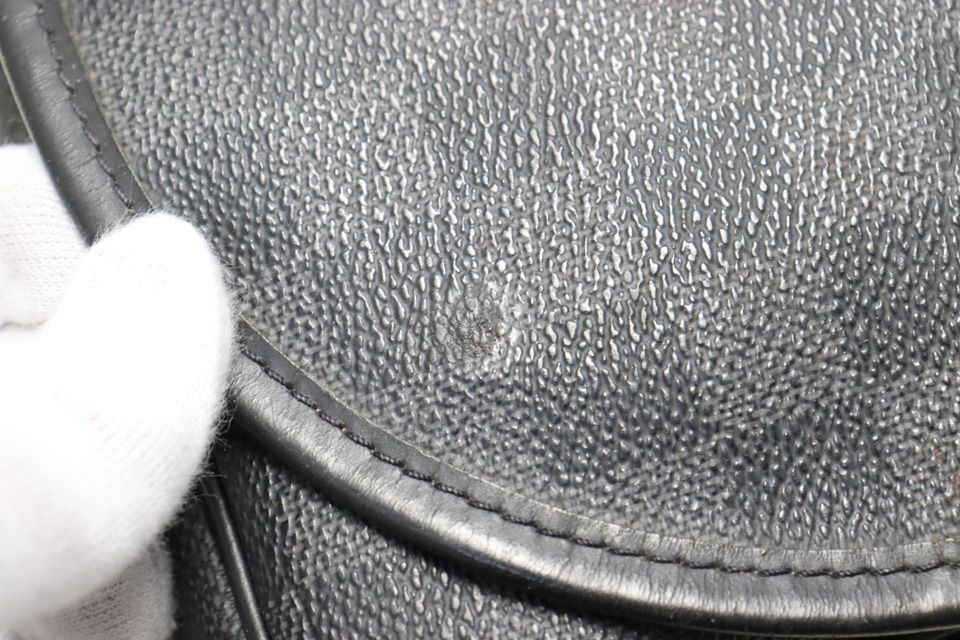 Louis Vuitton Damier Graphite Da MM Leather Shoulder Bag — view 9