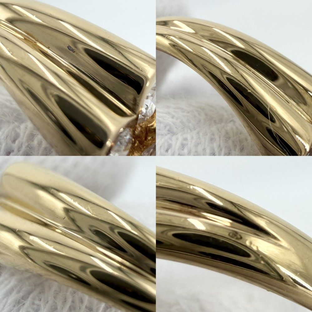 Van Cleef & Arpels Ring Seria Vintage 18k YG Gold Diamond — view 6