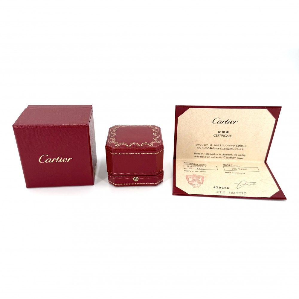 Cartier Ring Love Diamond 18k WG 51 White Gold — view 7