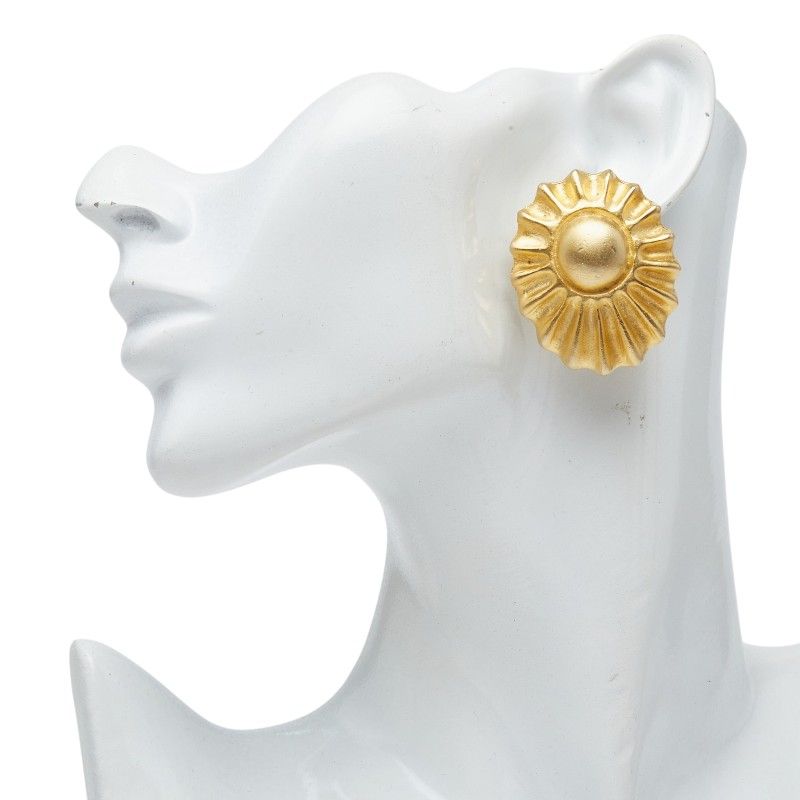 Hermes Earrings Gold Plating — view 5