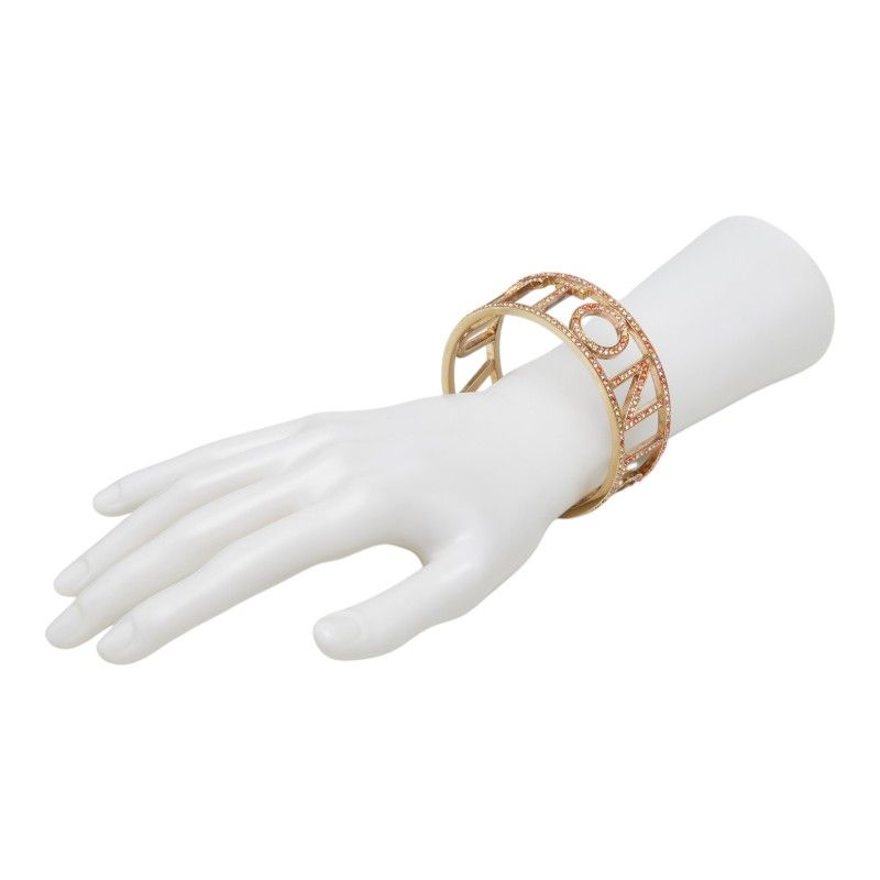 Louis Vuitton Bracelet Bangle Gold Multicolor Plating Line Strike — view 7