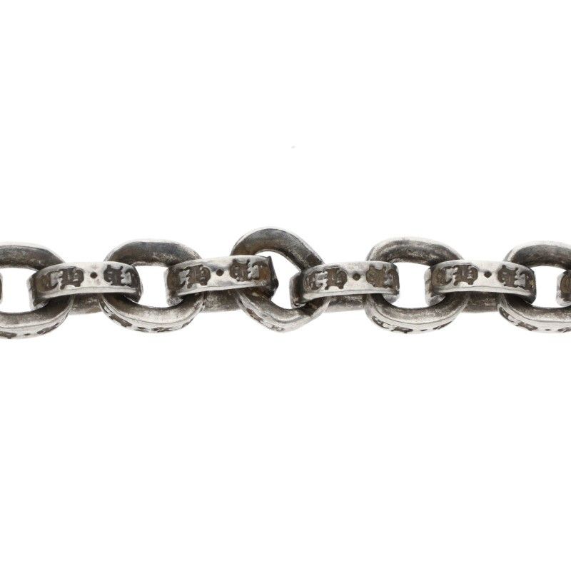 Chrome Hearts Paper Chain 18 Silver Necklace — view 5