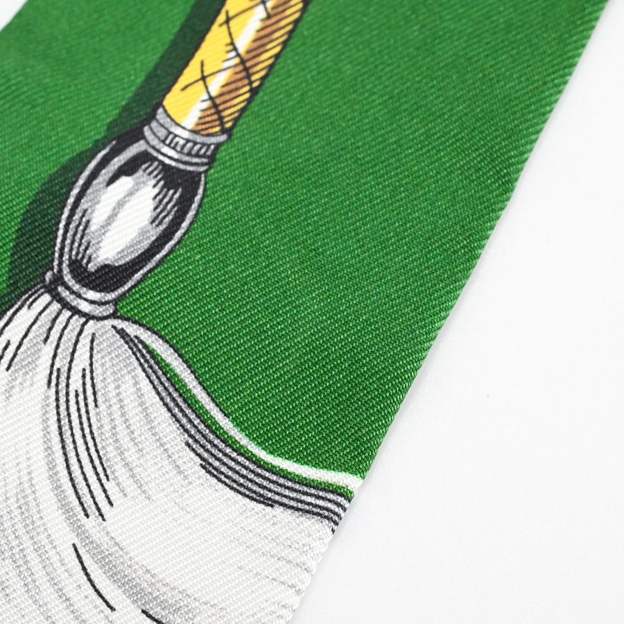 Hermes Scarf Twilly Scarves Green — view 8