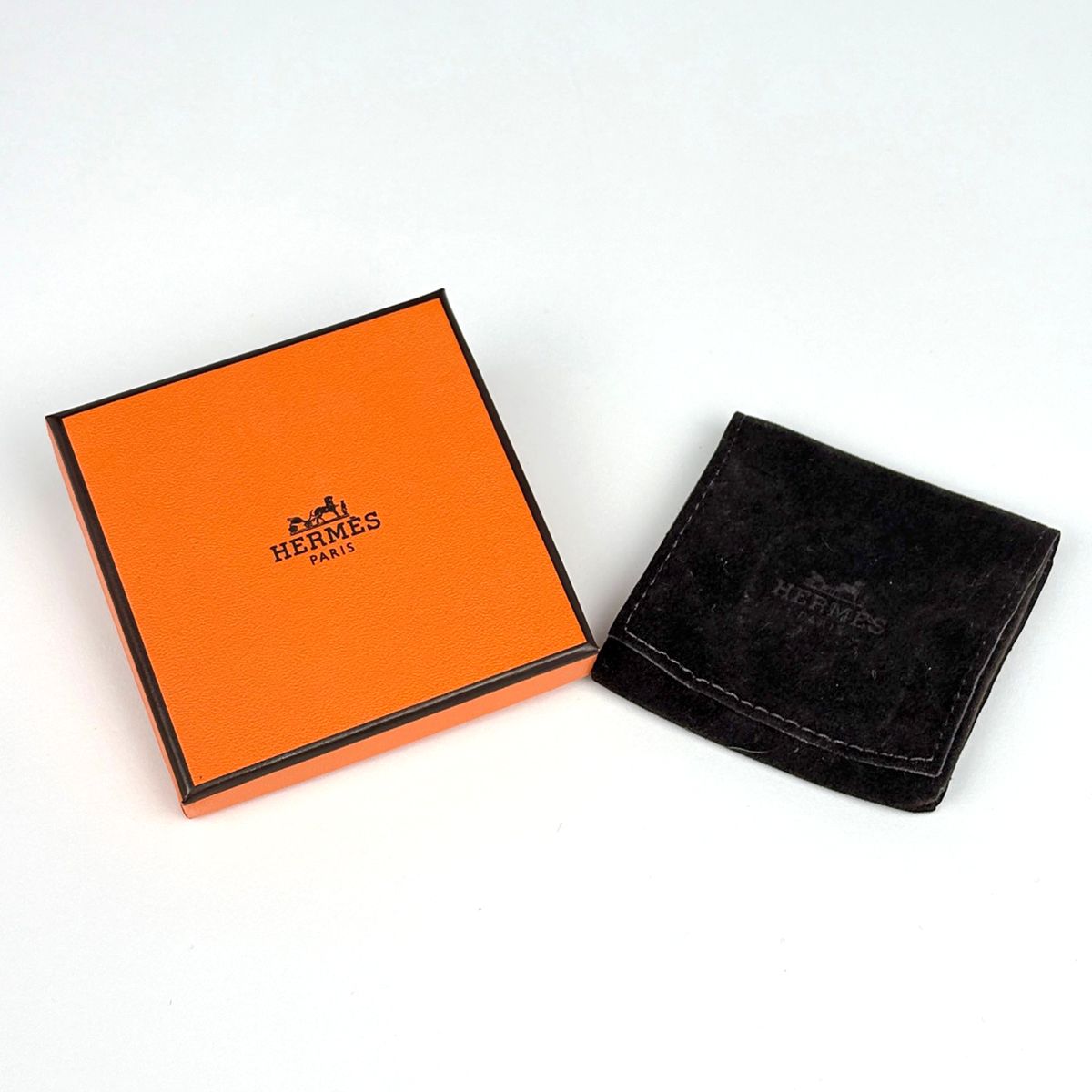 Hermes Chaine D'ancre Scarf Ring Perforet Gold Plated — view 5