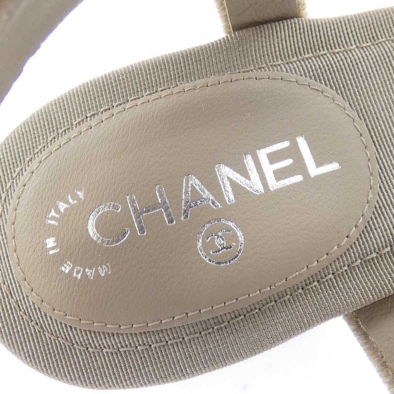 Chanel Sandals Beige — view 6