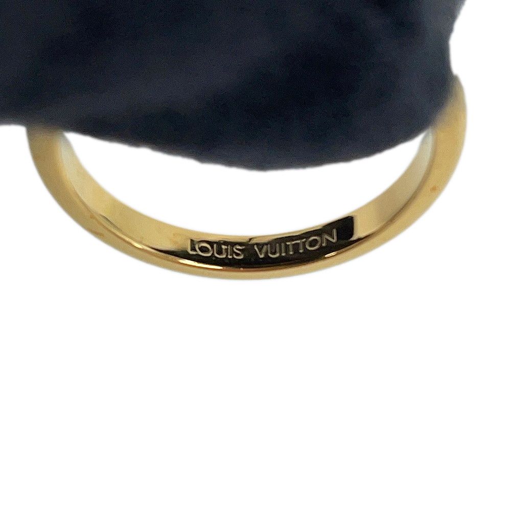 Louis Vuitton Ring LV Iconic Metal Faux Pearl — view 9