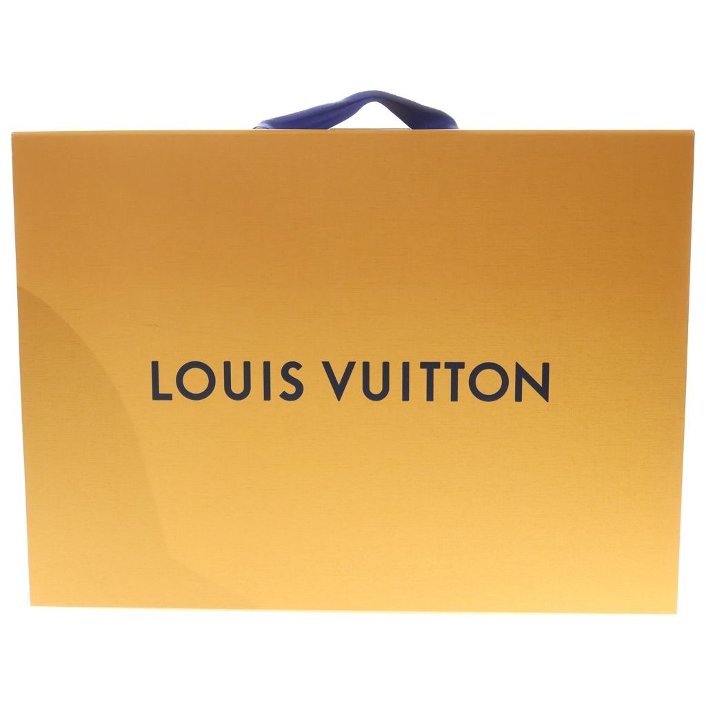 Louis Vuitton Monogram Shadow Discovery Backpack PM Navy Leather Silver — view 6