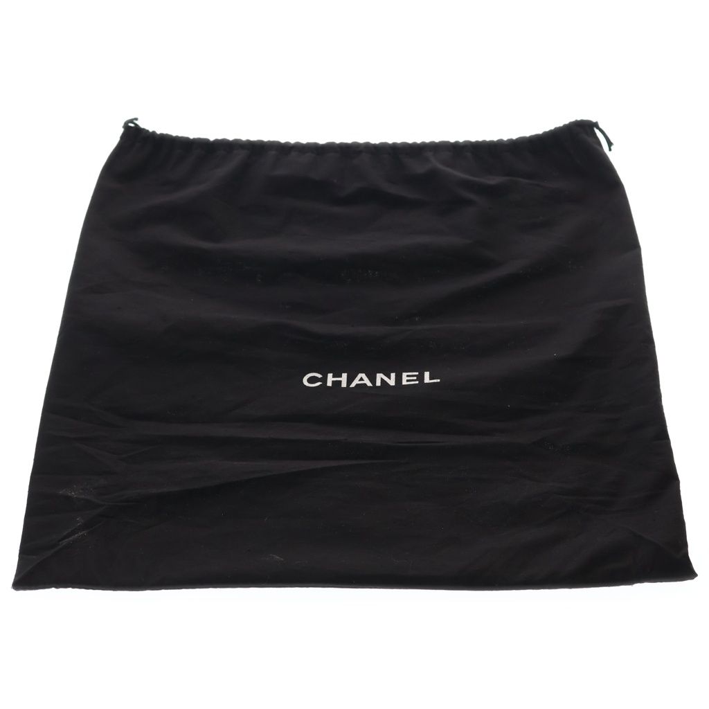 Chanel Medallion Tote Handbag Black Caviar Leather Gold — view 6