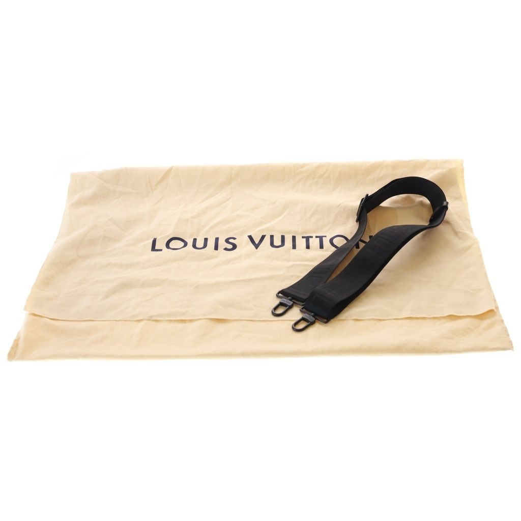 Louis Vuitton Saumur Tote Monogram Eclipse 2-Way Black — view 7