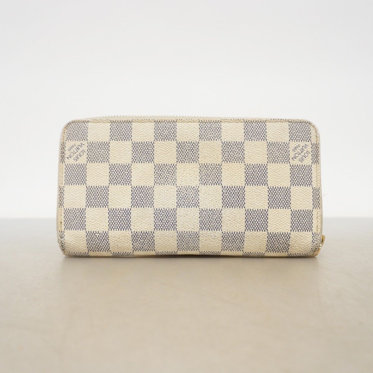 Louis Vuitton Wallet Damier Azur Zippy White — view 7