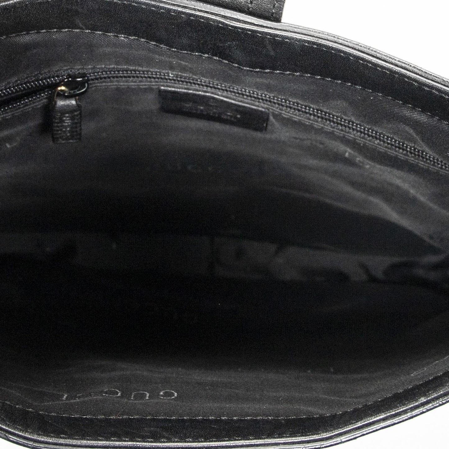 Gucci Shoulder Bag Black GG Canvas — view 9