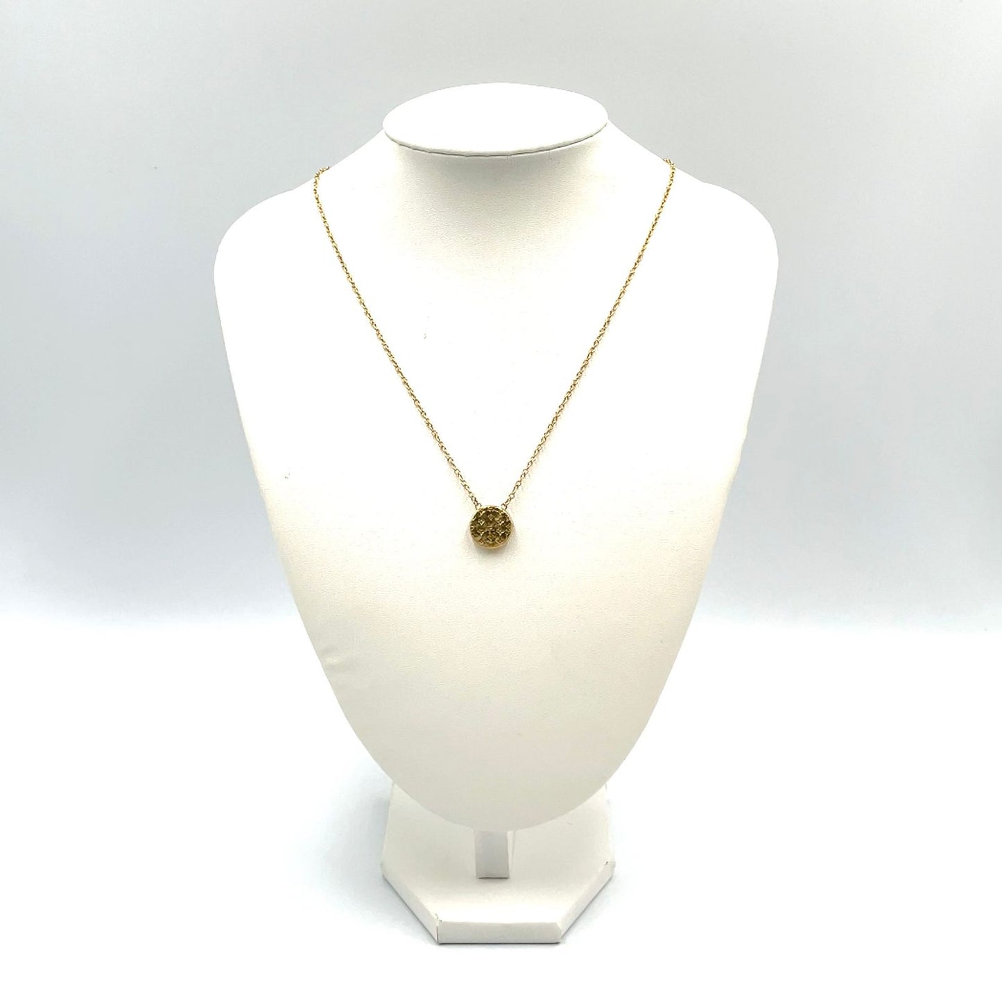 Louis Vuitton Collier Metal Gold Plated Silver Necklace — view 9
