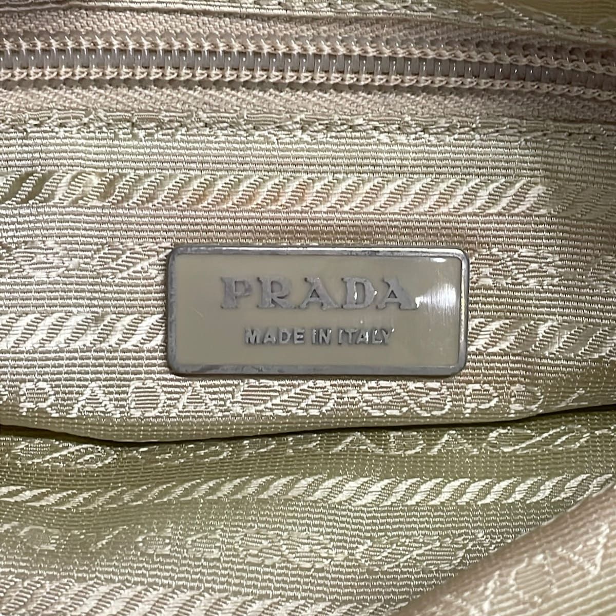 Prada Shoulder Bag Beige — view 9