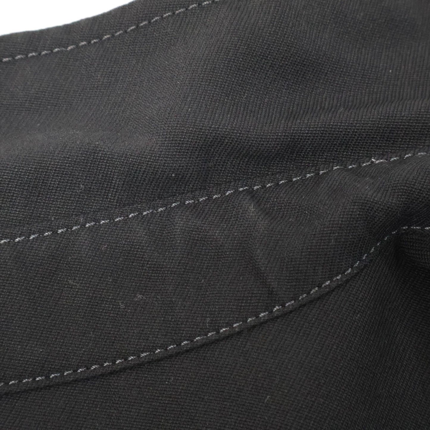 Prada Sport Black Virgin Wool 100 Work Shirt Jacket — view 9