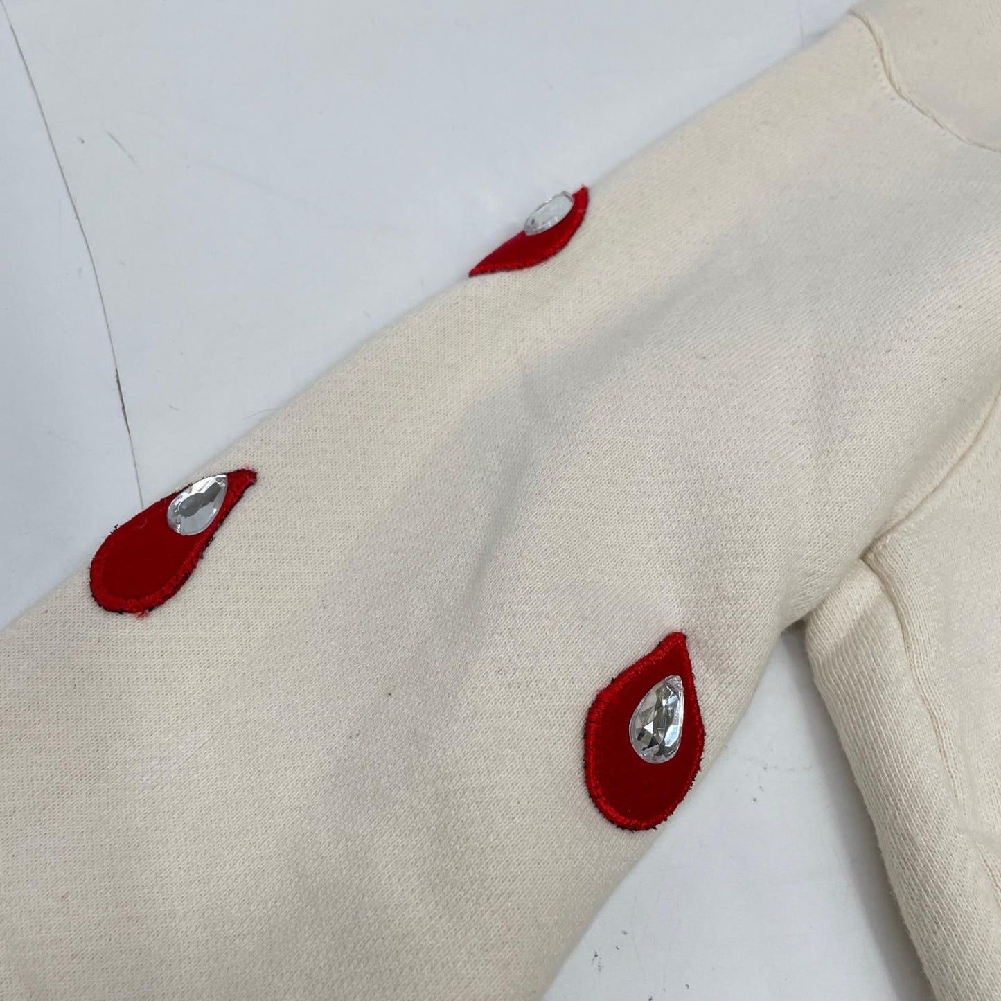 Gucci Ivory Spiritismo Vintage Logo Sweatshirt Shirt XS — view 8