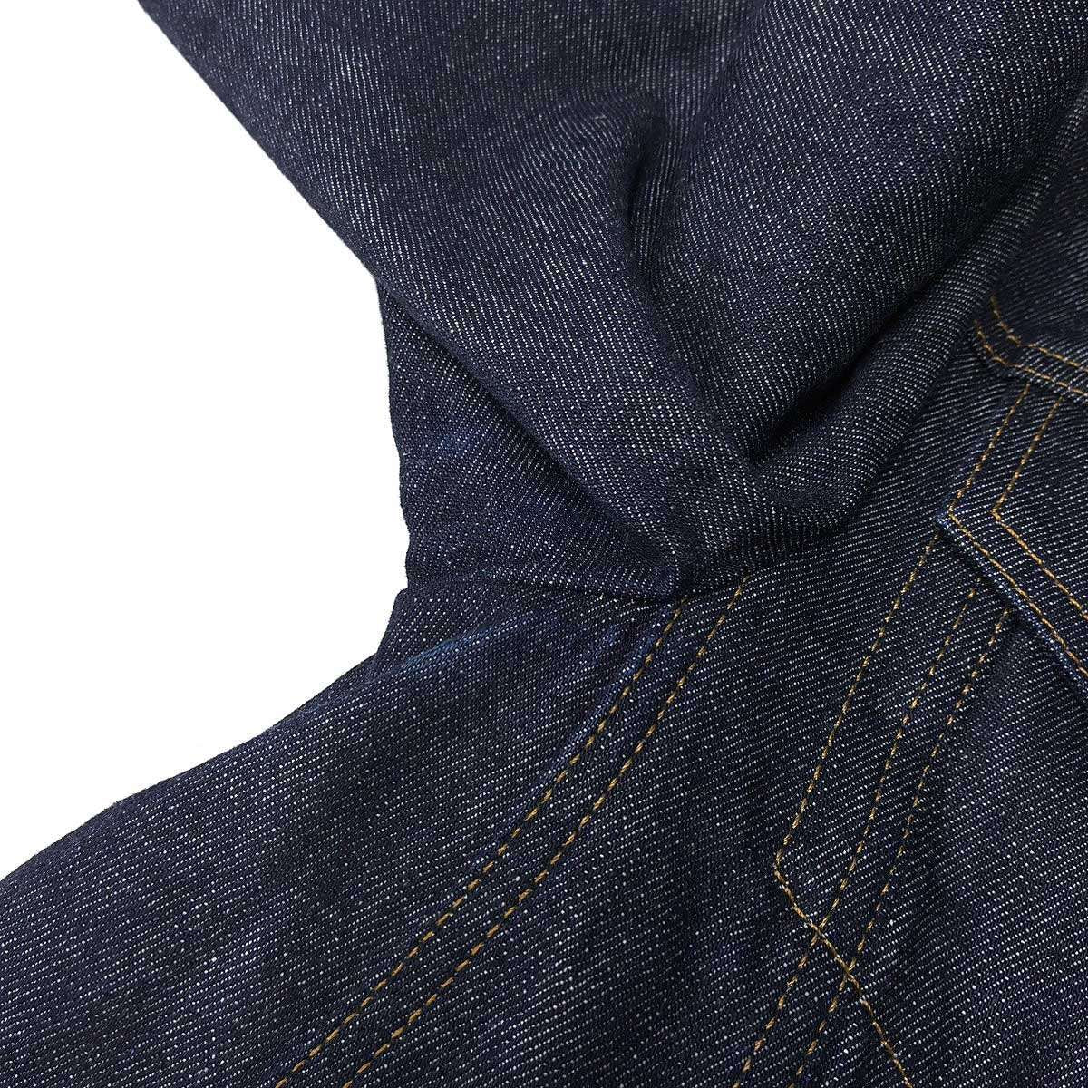 Loewe Short Trapeze Denim Jacket Navy 38 — view 7