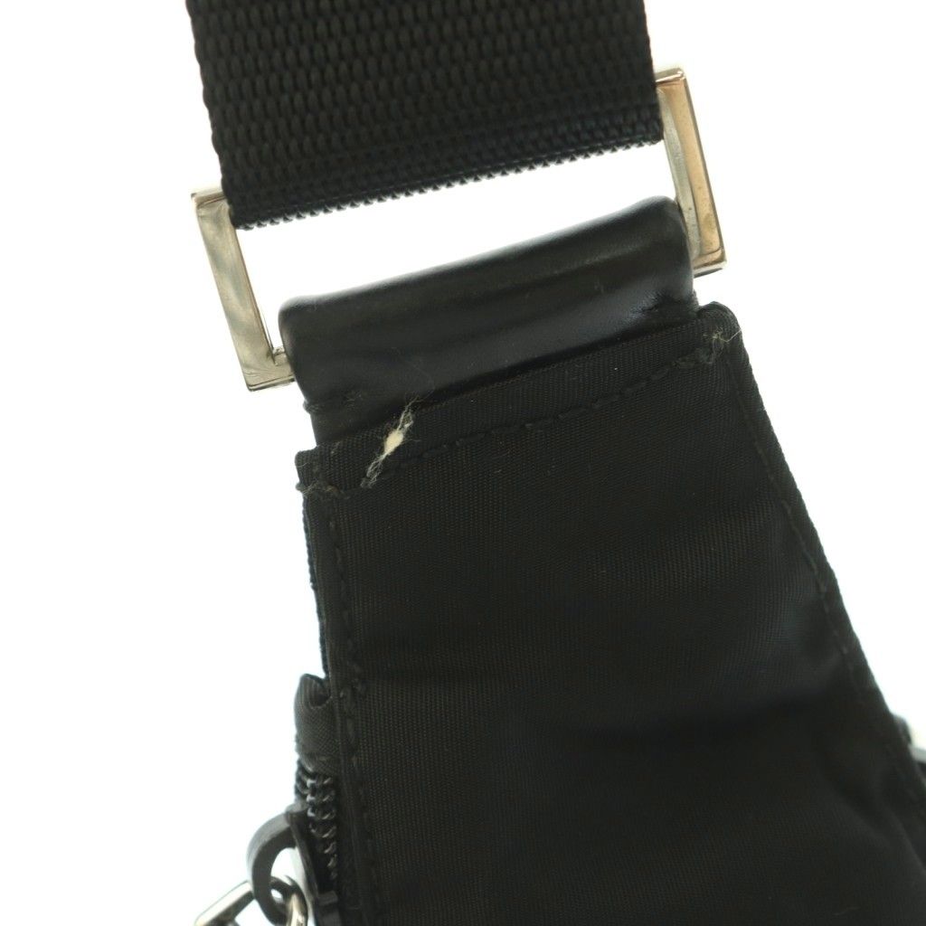Prada Shoulder Bag Nylon Black — view 9