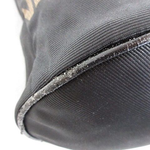 Fendi Tote Logo Black Brown — view 9