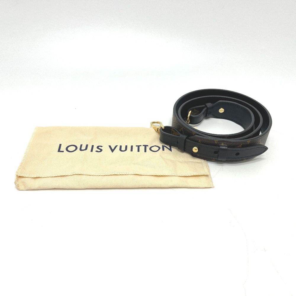 Louis Vuitton Shoulder Strap XL Monogram Macassar Canvas Brown — view 9