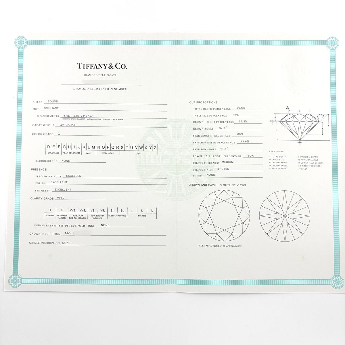 Tiffany & Co Diamond Ring Platinum Solitaire — view 9