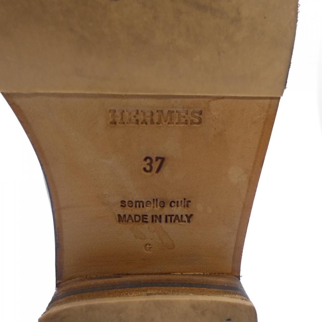 Hermes Jumping Kelly Buckle Long Boots — view 6