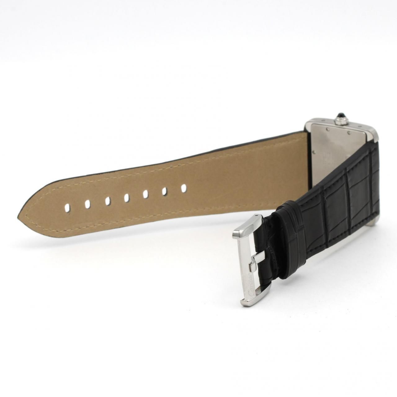 Cartier Tank Divan LM SS Quartz Watch — view 7