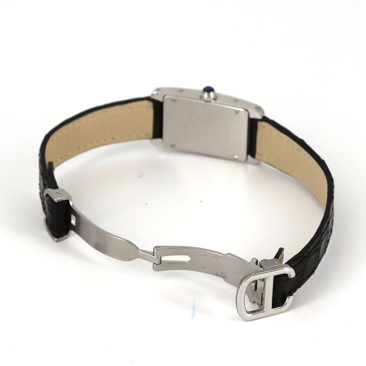 Cartier Tank American SM SS Quartz Watch — view 9