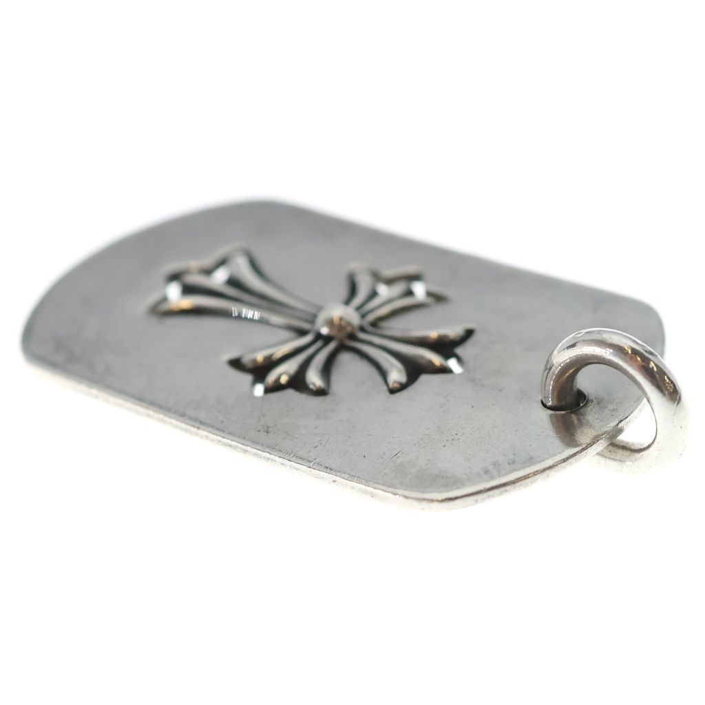 Chrome Hearts Tag Lrg Tny Crs Cutout Tiny Cross Large Dog Tag Pendant Top — view 6
