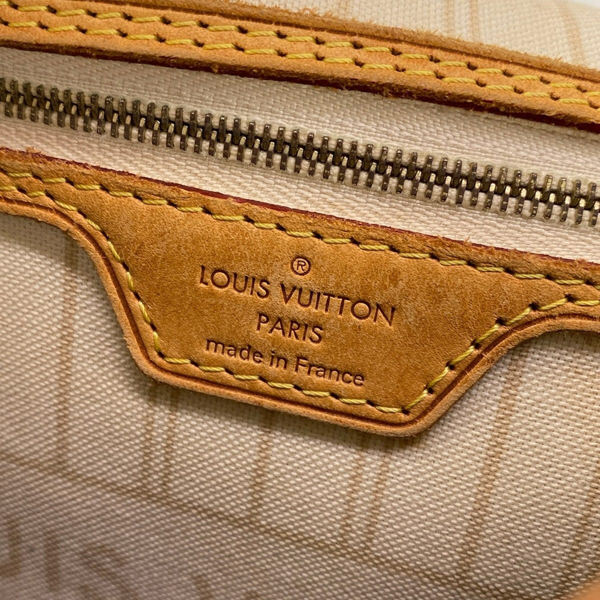 Louis Vuitton Tote Damier Neverfull MM Azur — view 9