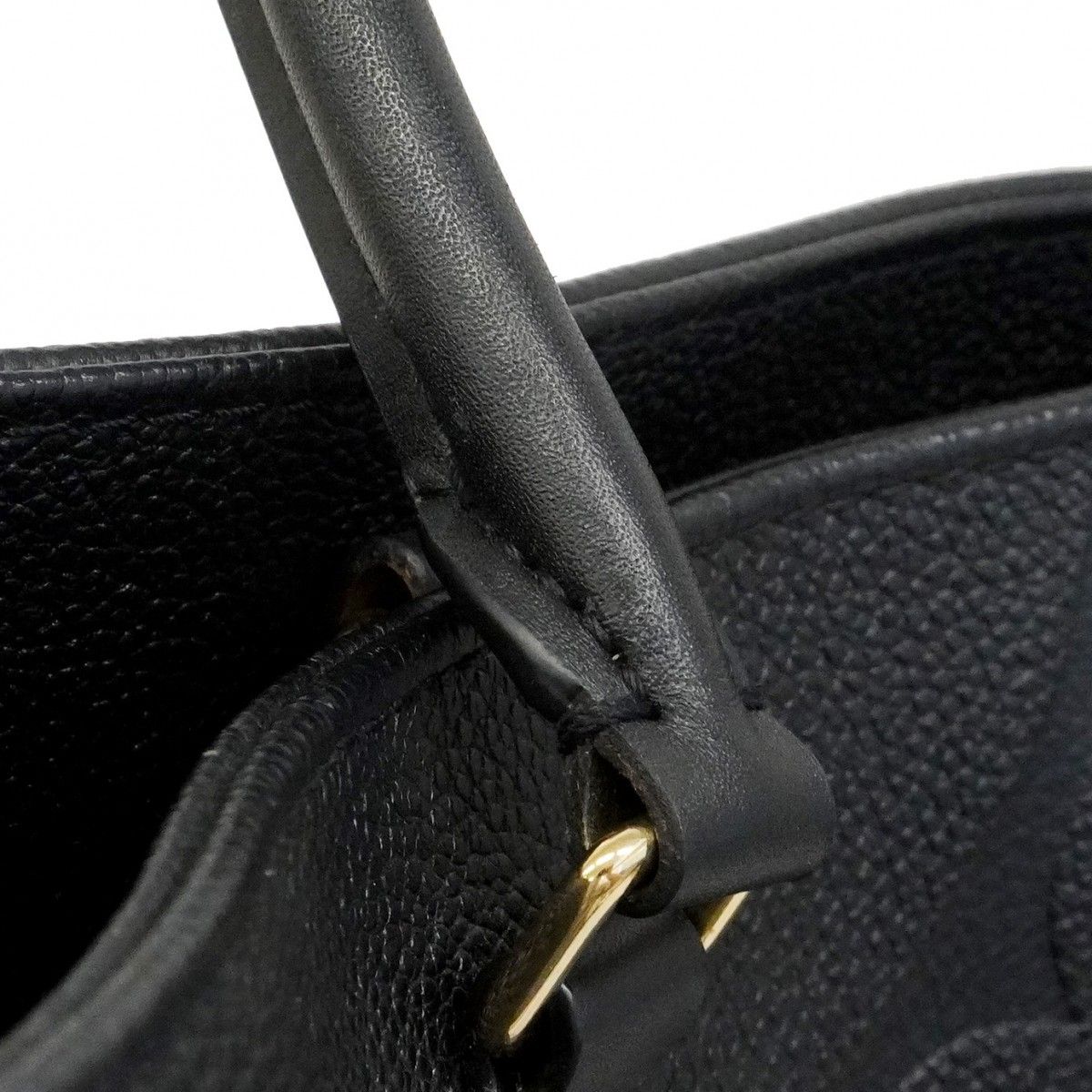 Louis Vuitton Tote Monogram Empreinte On The Go GM Noir 2-Way — view 9