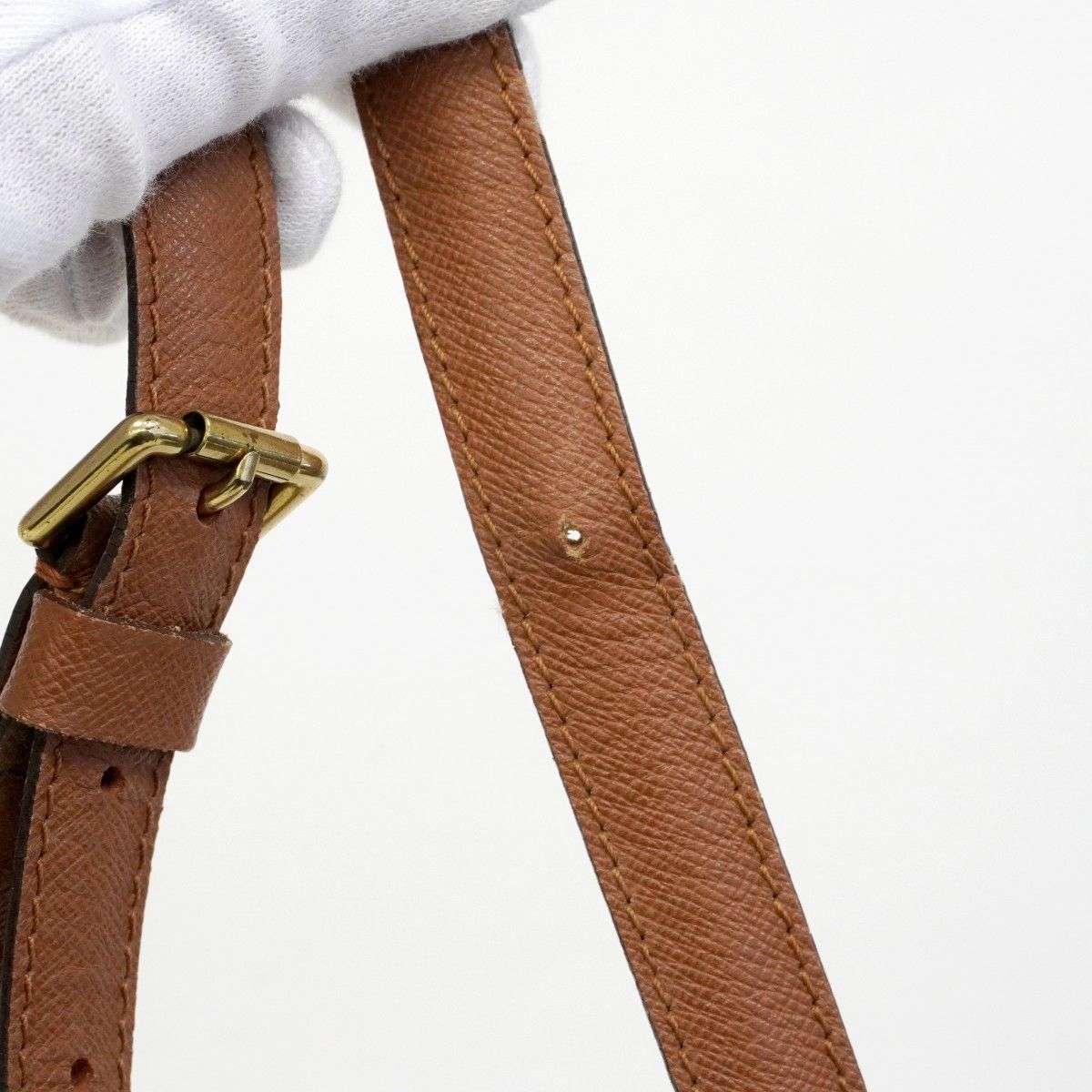 Louis Vuitton Shoulder Bag Monogram Courcel Brown — view 9