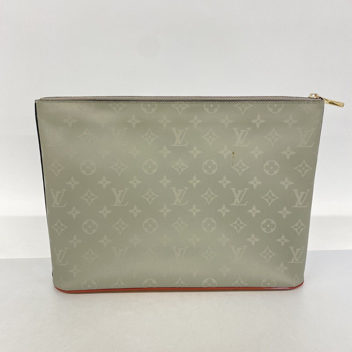 Louis Vuitton Clutch Monogram Titanium Pochette Cosmos Gray — view 9