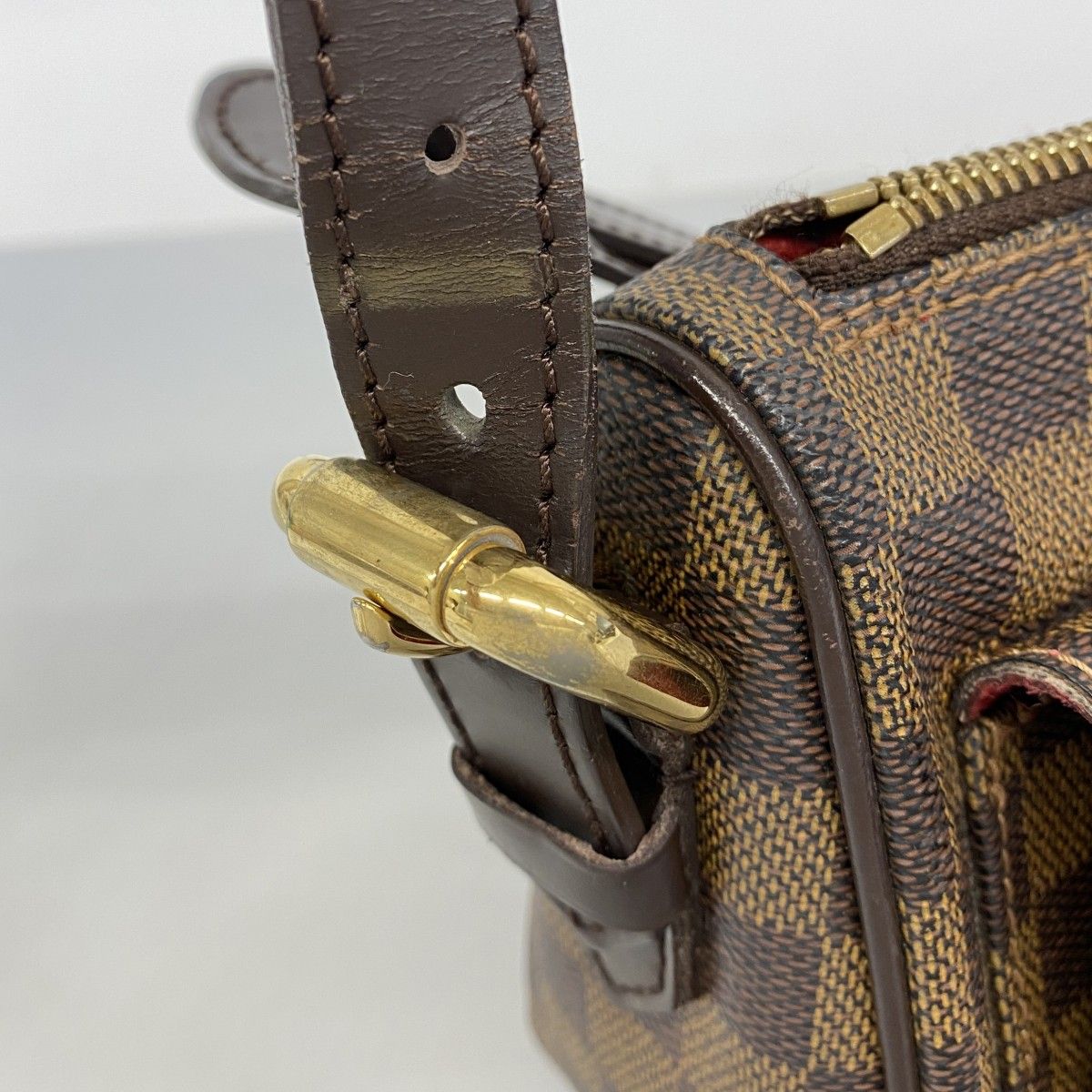 Louis Vuitton Shoulder Bag Damier Ravello GM Ebene — view 9