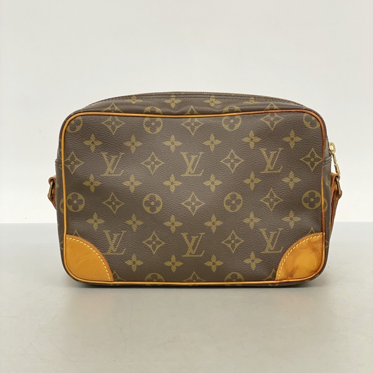 Louis Vuitton Shoulder Bag Monogram Trocadero 27 Brown — view 9