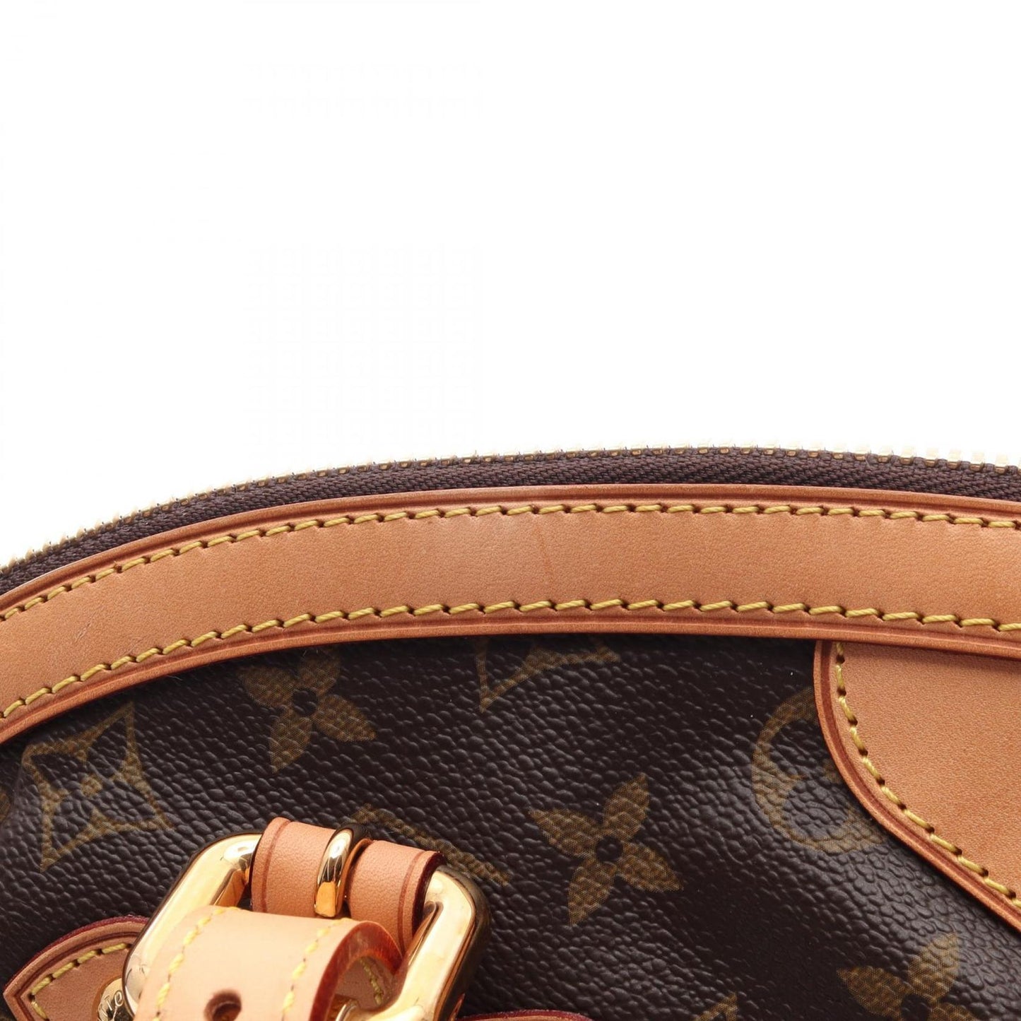 Louis Vuitton Handbag Tivoli GM Canvas Leather — view 9