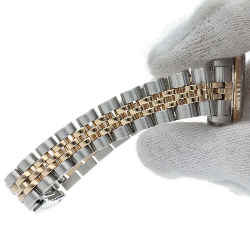 Rolex Datejust Watch 18k Yellow Gold SS Chien Pankara Polished 19 — view 6