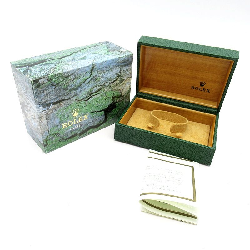 Rolex Oyster Perpetual Date Watch Box SS Black Polished — view 6