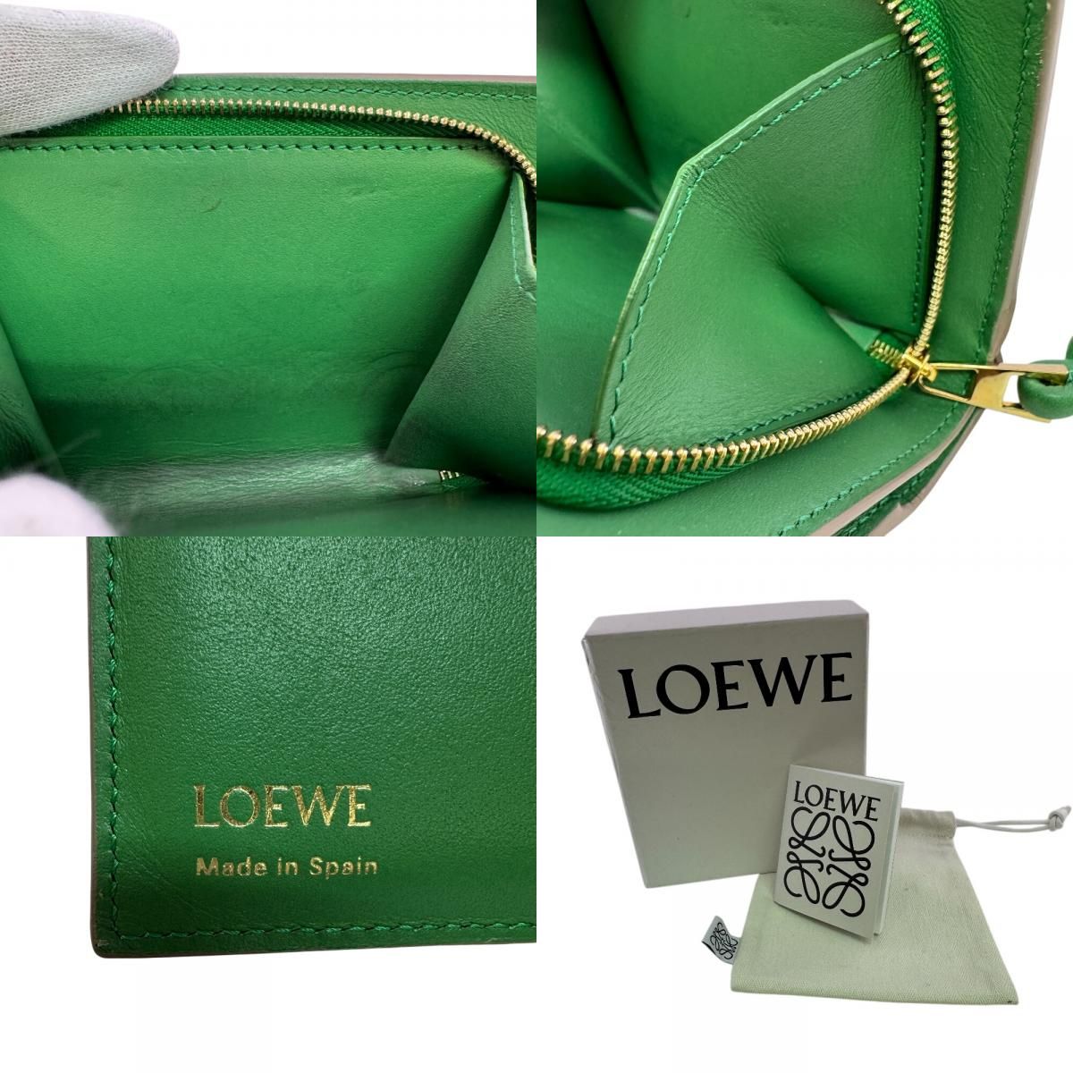 Loewe Compact Zip Knot Bifold Wallet — view 8
