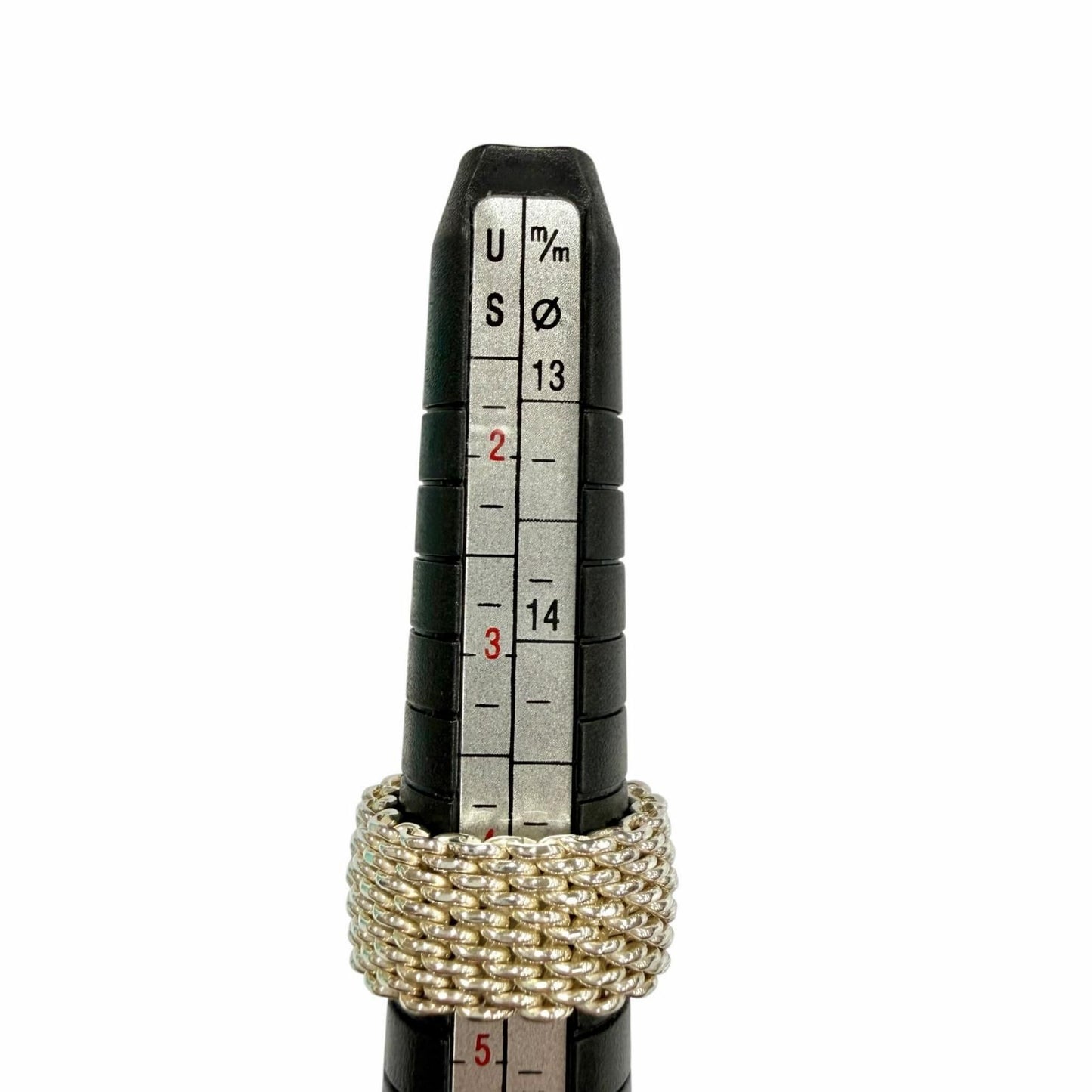 Tiffany & Co Somerset Ring Mesh Silver — view 9