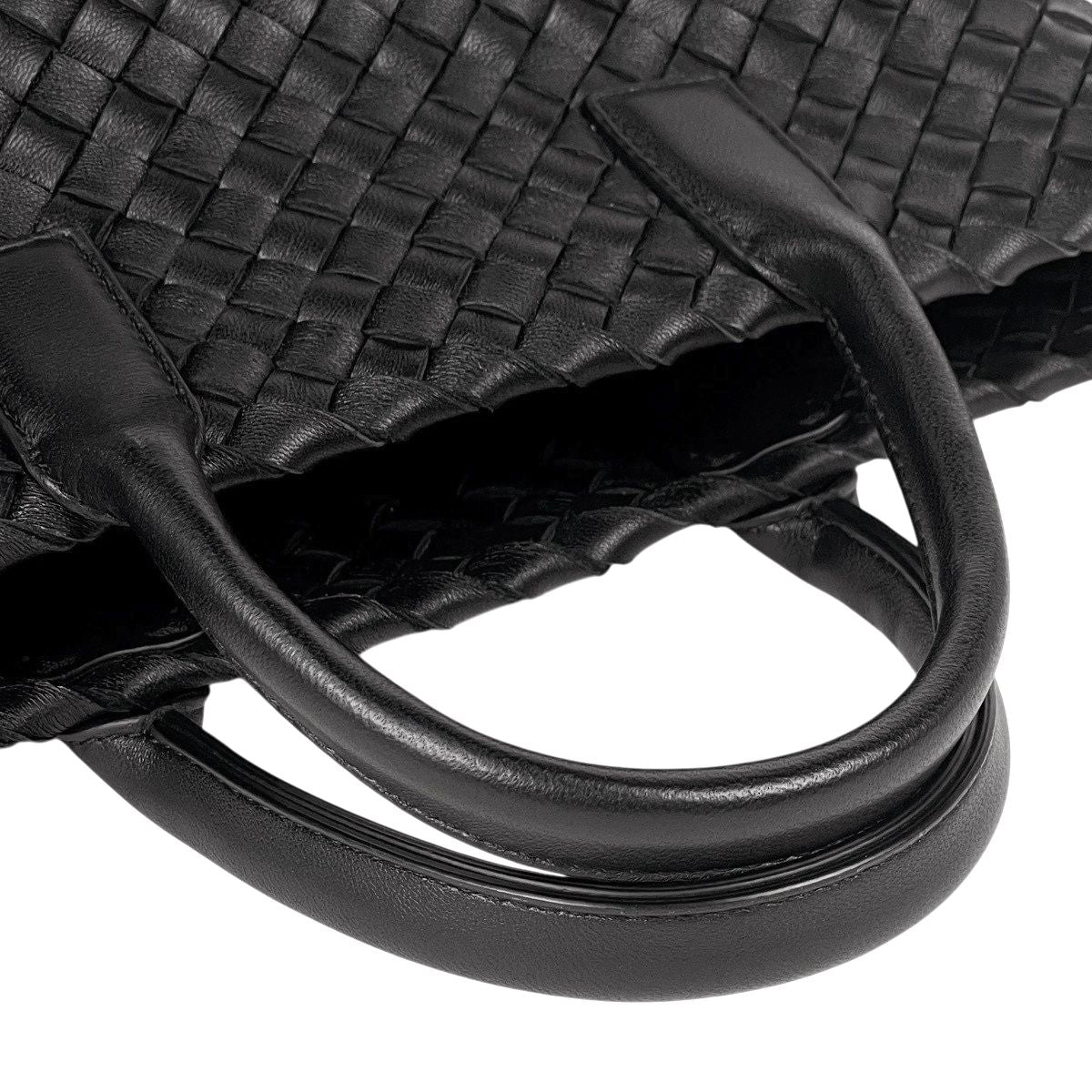 Bottega Veneta Intrecciato Tote Leather Black — view 9