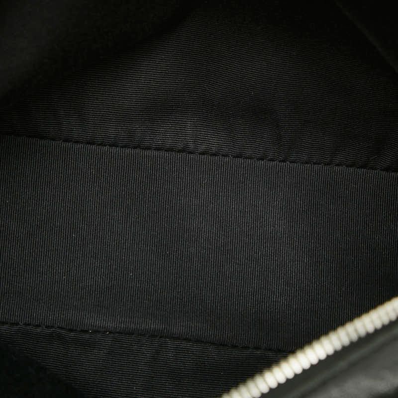 Saint Laurent Tassel Crossbody Shoulder Bag Black Leather — view 9