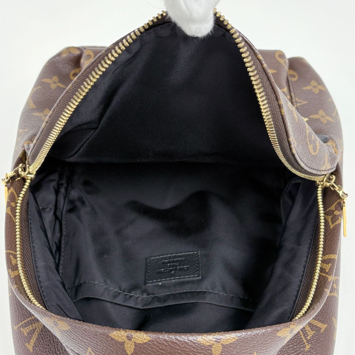 Louis Vuitton Palm Springs Backpack PM Monogram Brown — view 8