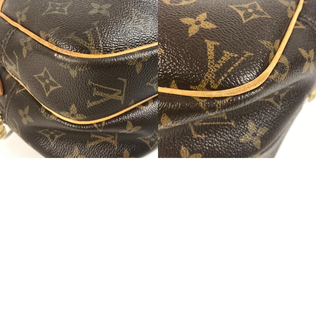 Louis Vuitton Shoulder Bag Reporter PM Lipoter PM Monogram Canvas Brown — view 9