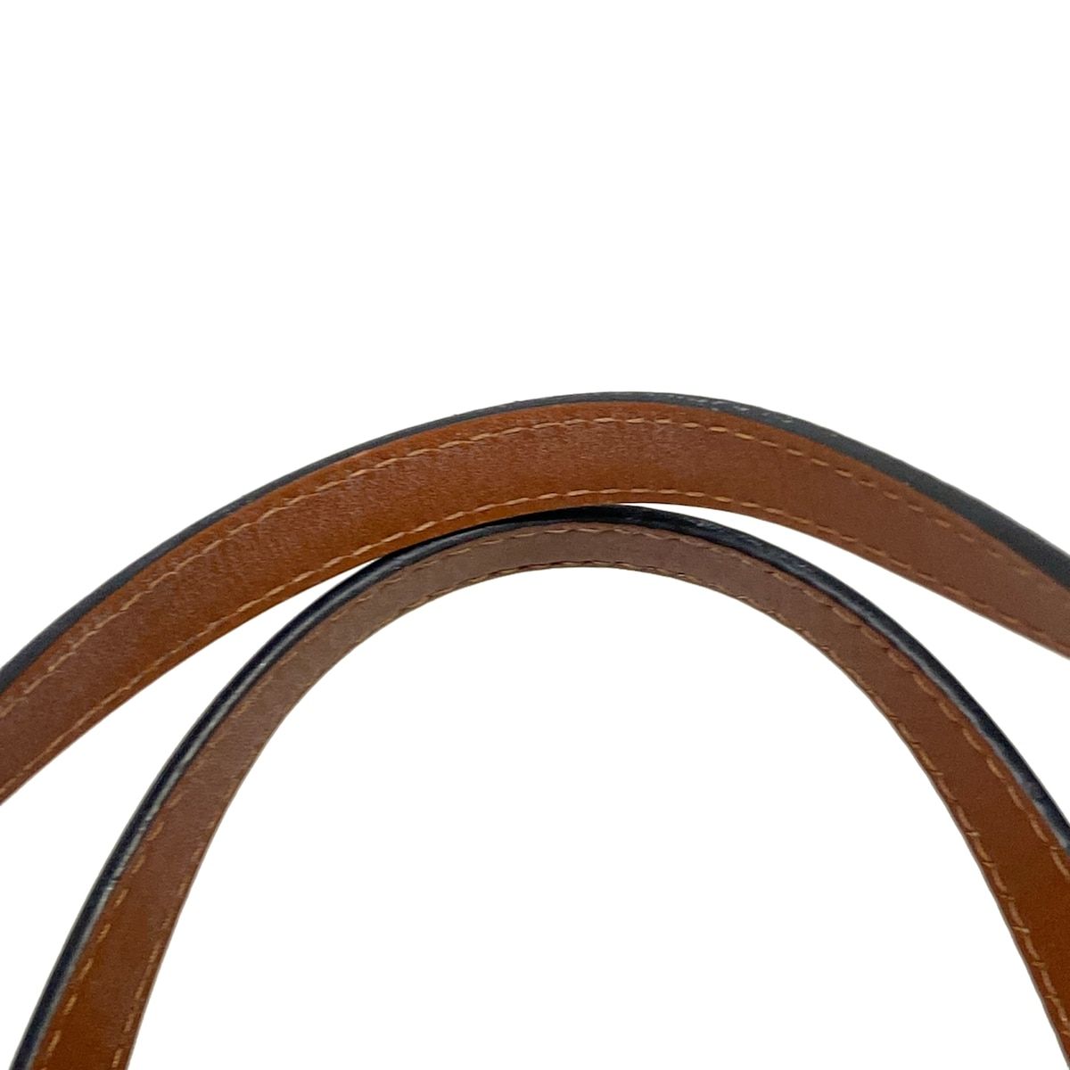 Loewe Tote Basket Beige Dark Brown Leather — view 9