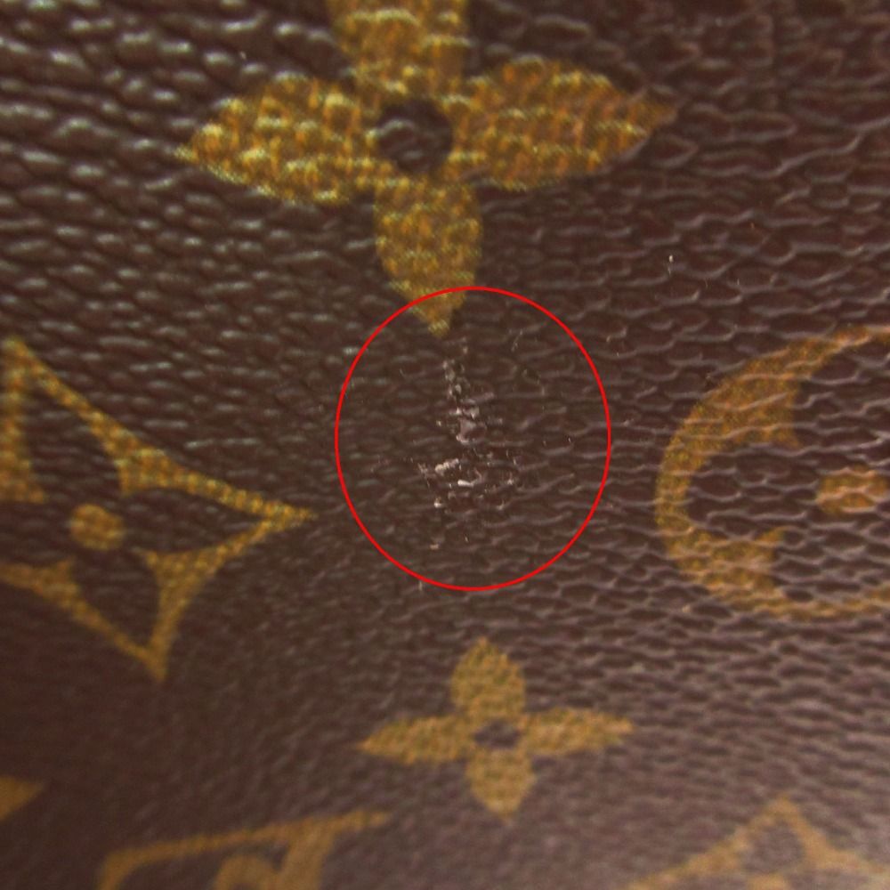 Louis Vuitton Handbag Speedy 35 Monogram All Over Pattern Tote Purse Brown — view 9